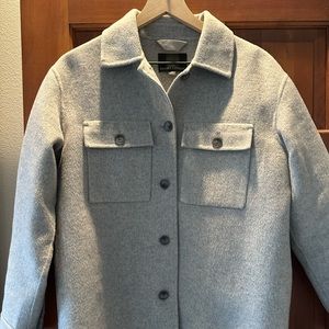 Banana Republic Shacket Grey XS